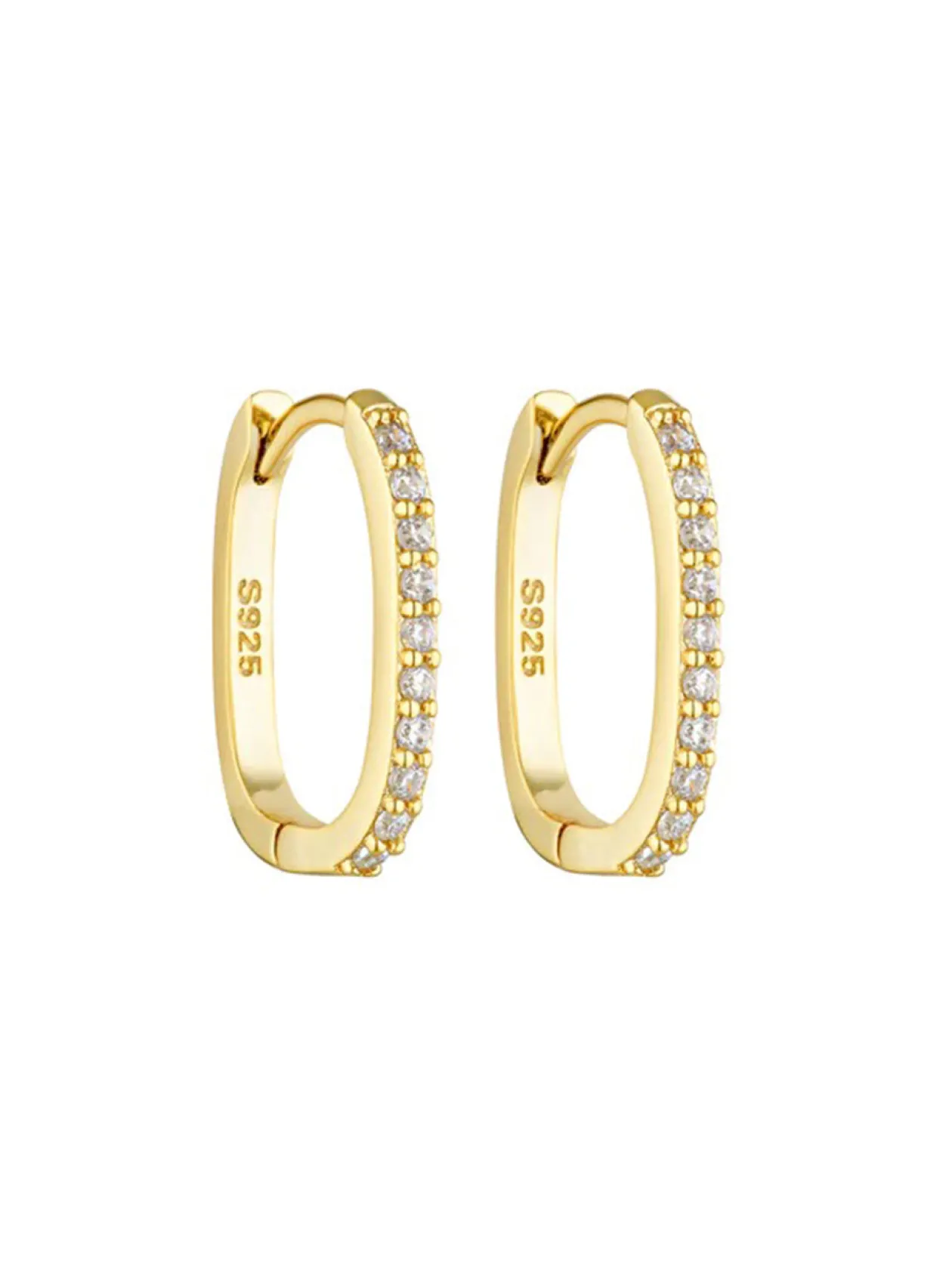 Online Oval Angel Hoops 15Mm In Women Jewellery