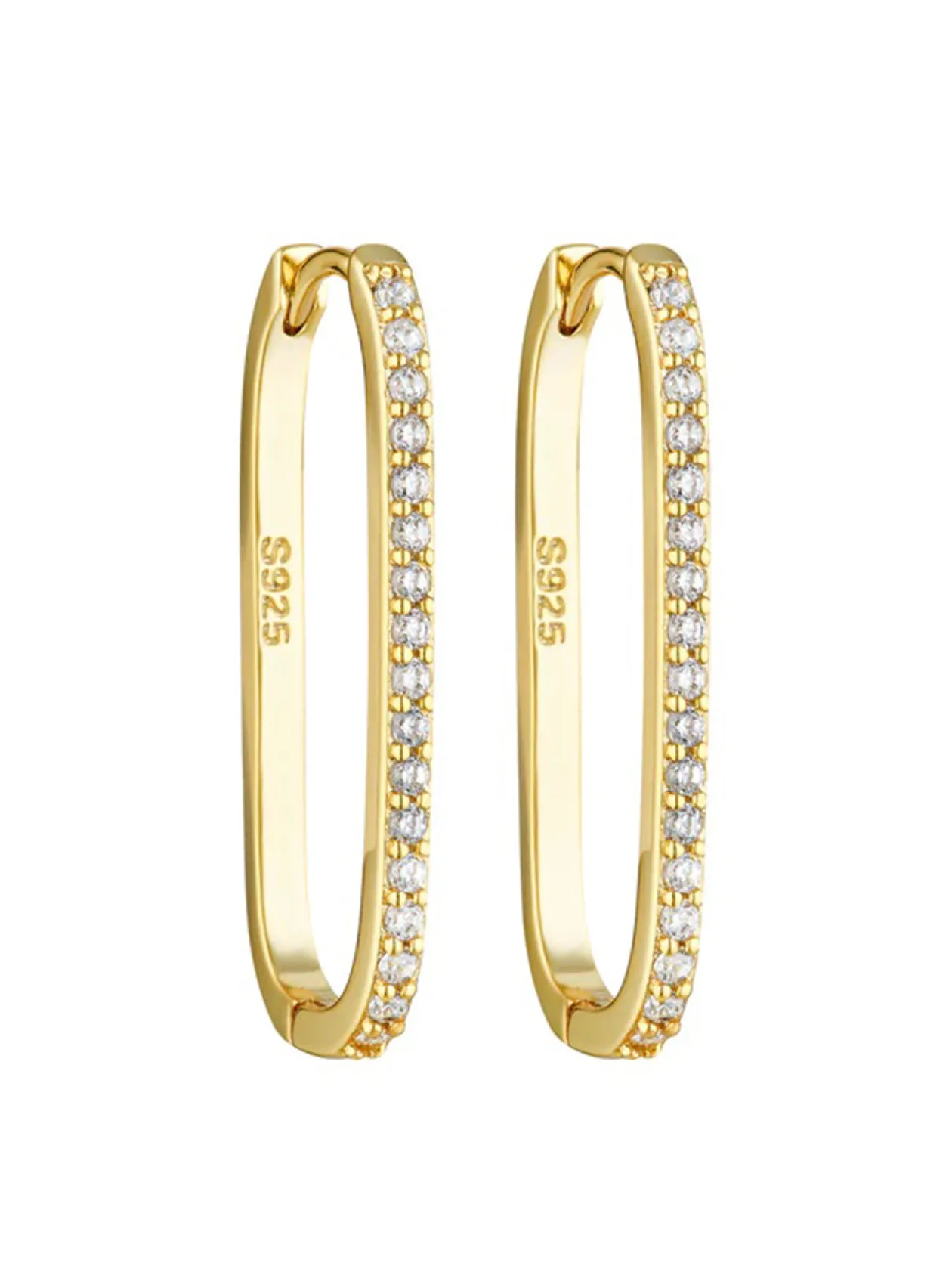 Best Oval Angel Hoops 25Mm In Women Jewellery