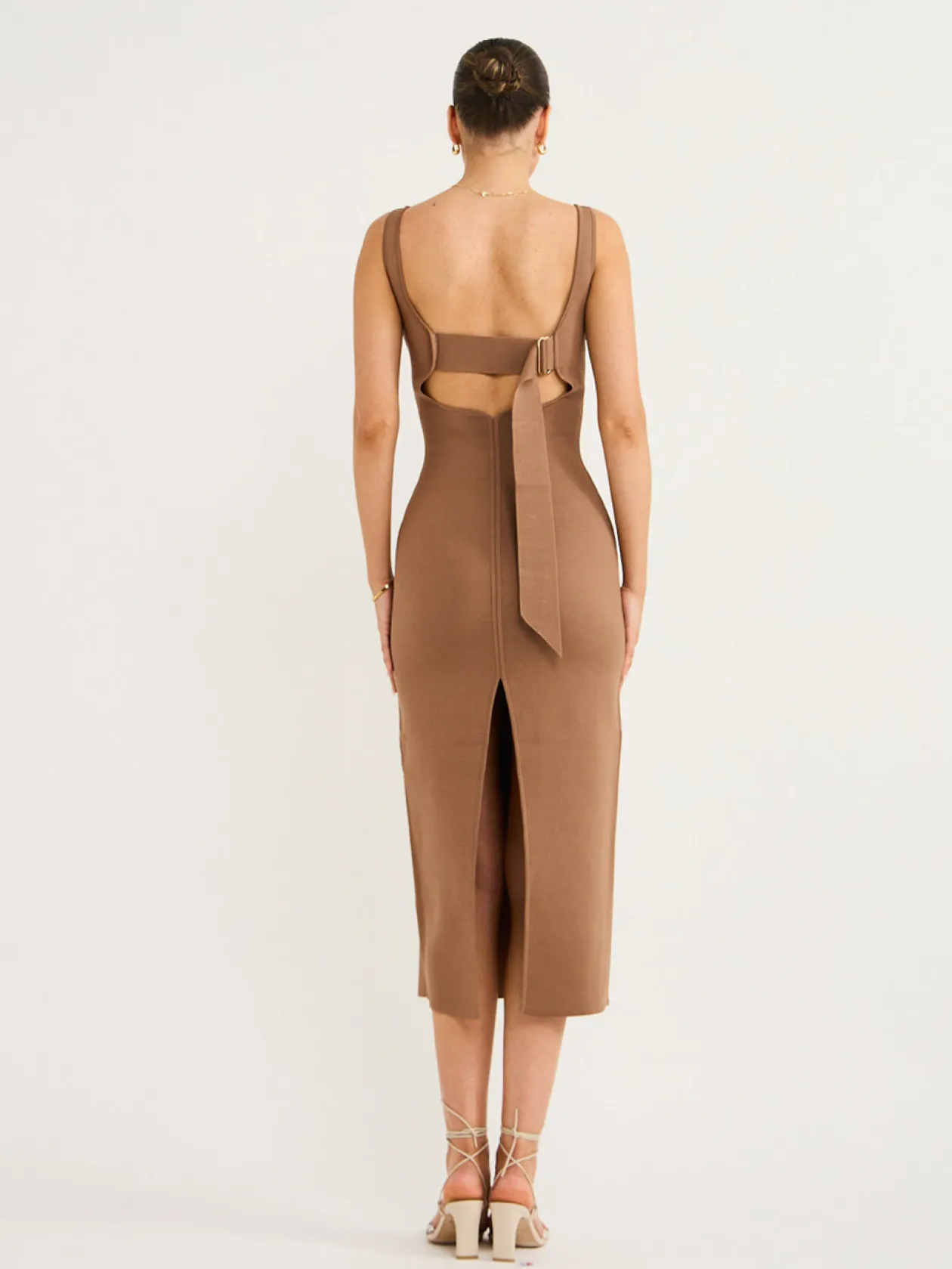 Best Parsons Crepe Knit Dress In Women Dresses