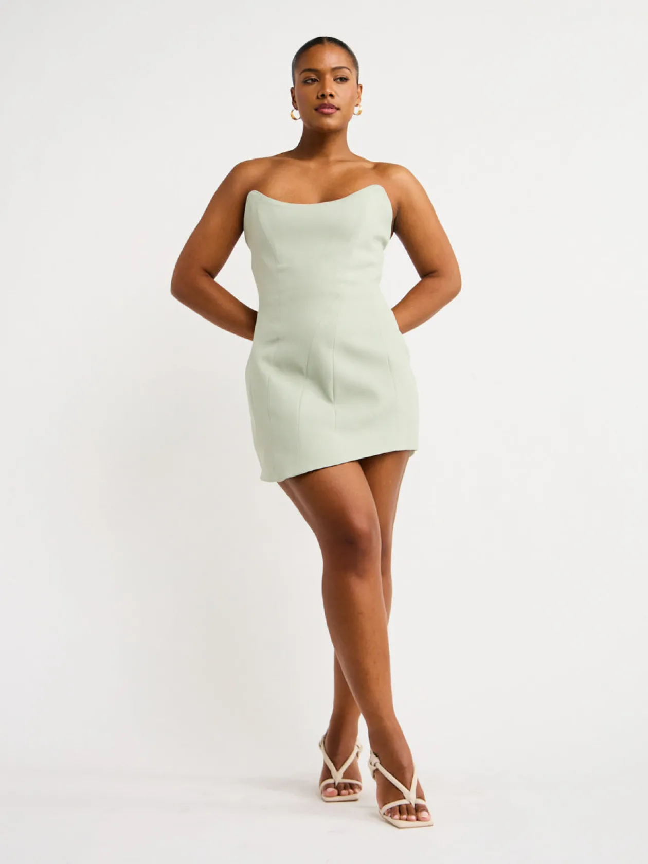 Fashion Remi Corset Mini Dress In Women Dresses