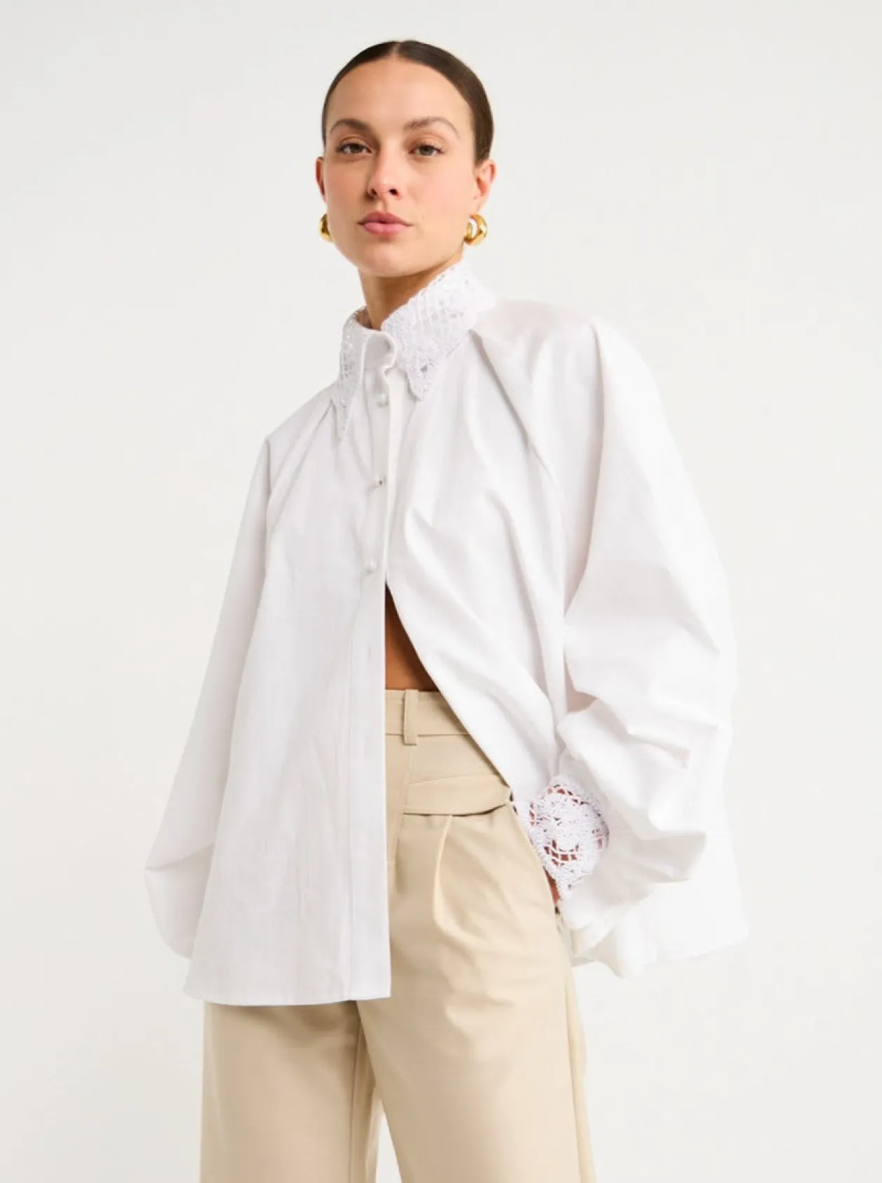 Discount Remi Oversized Shirt In Women Tops