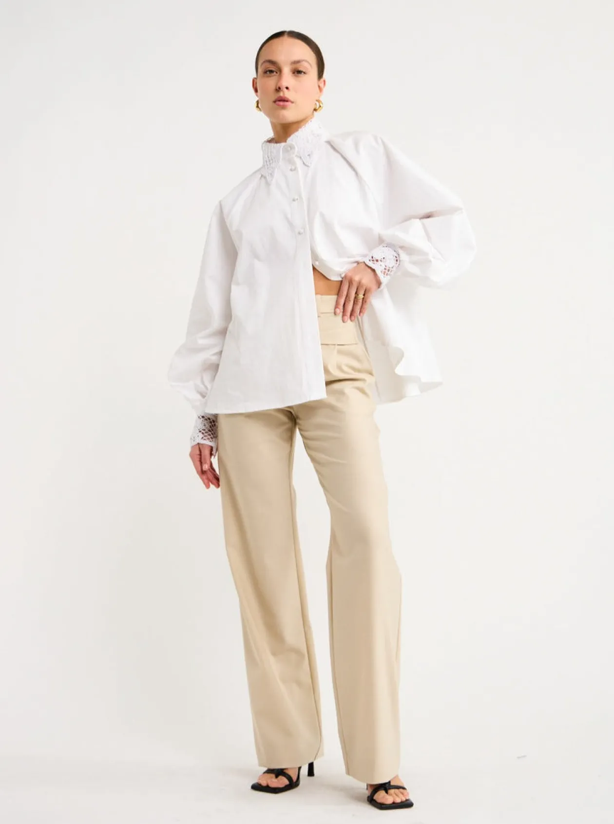 Discount Remi Oversized Shirt In Women Tops