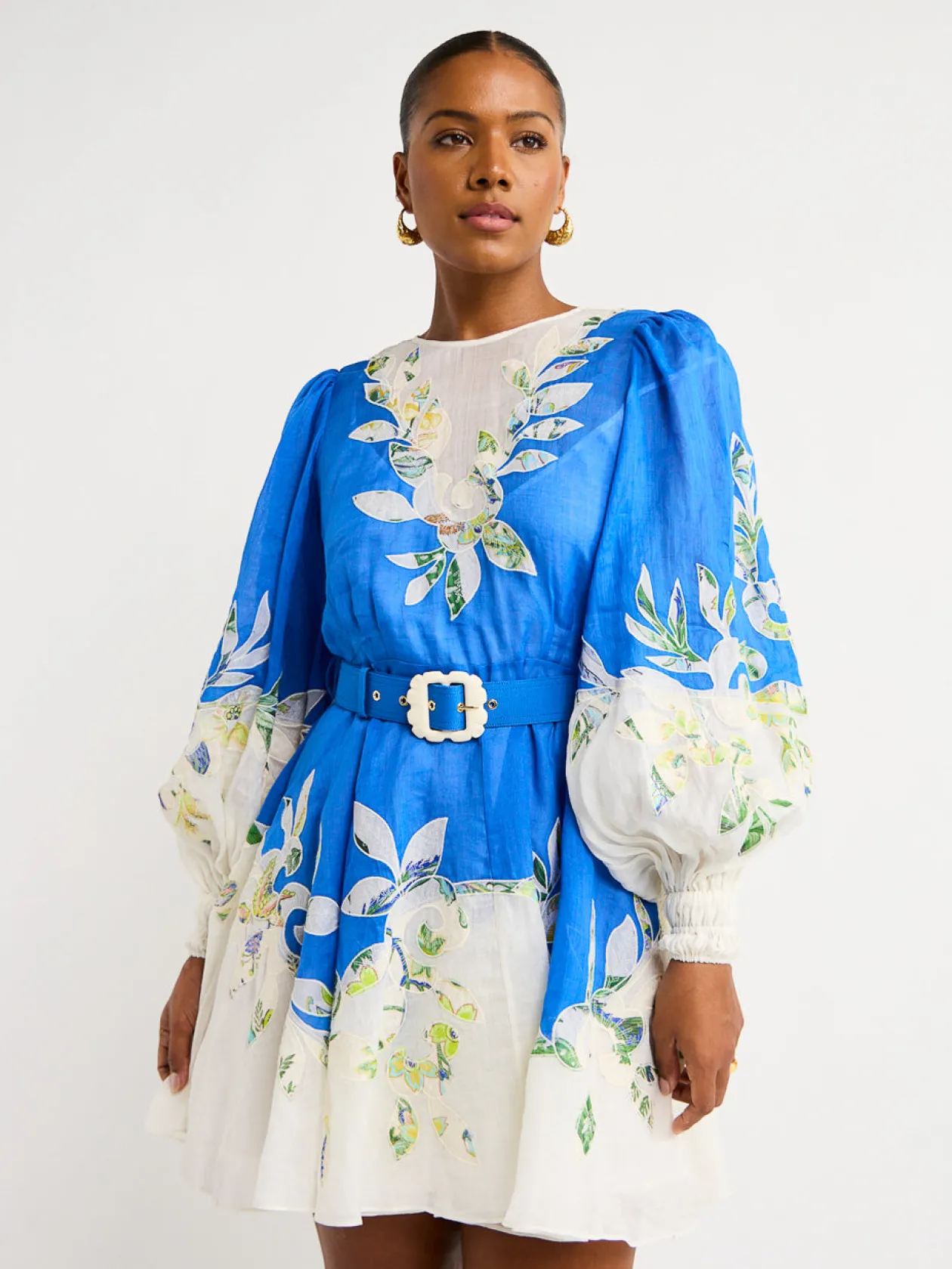 Store Rita Embroidered Mini Dress In Women Dresses