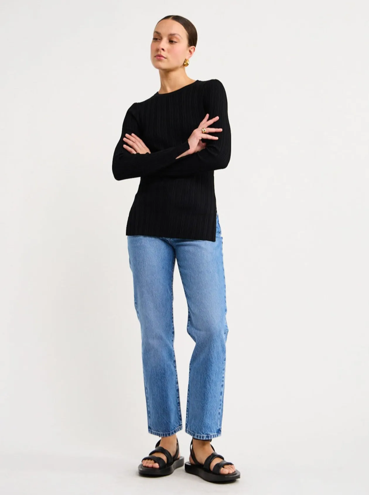 New Roberta Knit Top In Women Tops