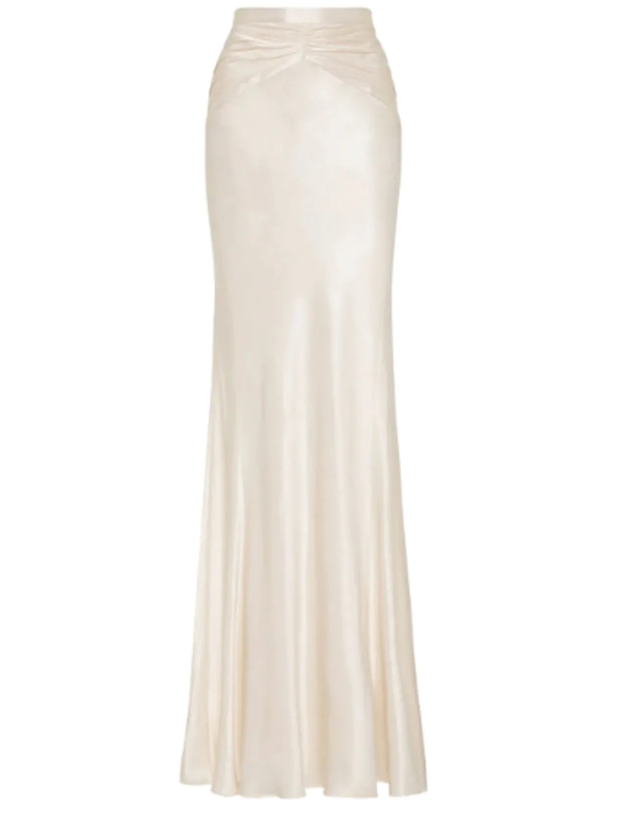 Shop Ruched Maxi Skirt In Women Skirts