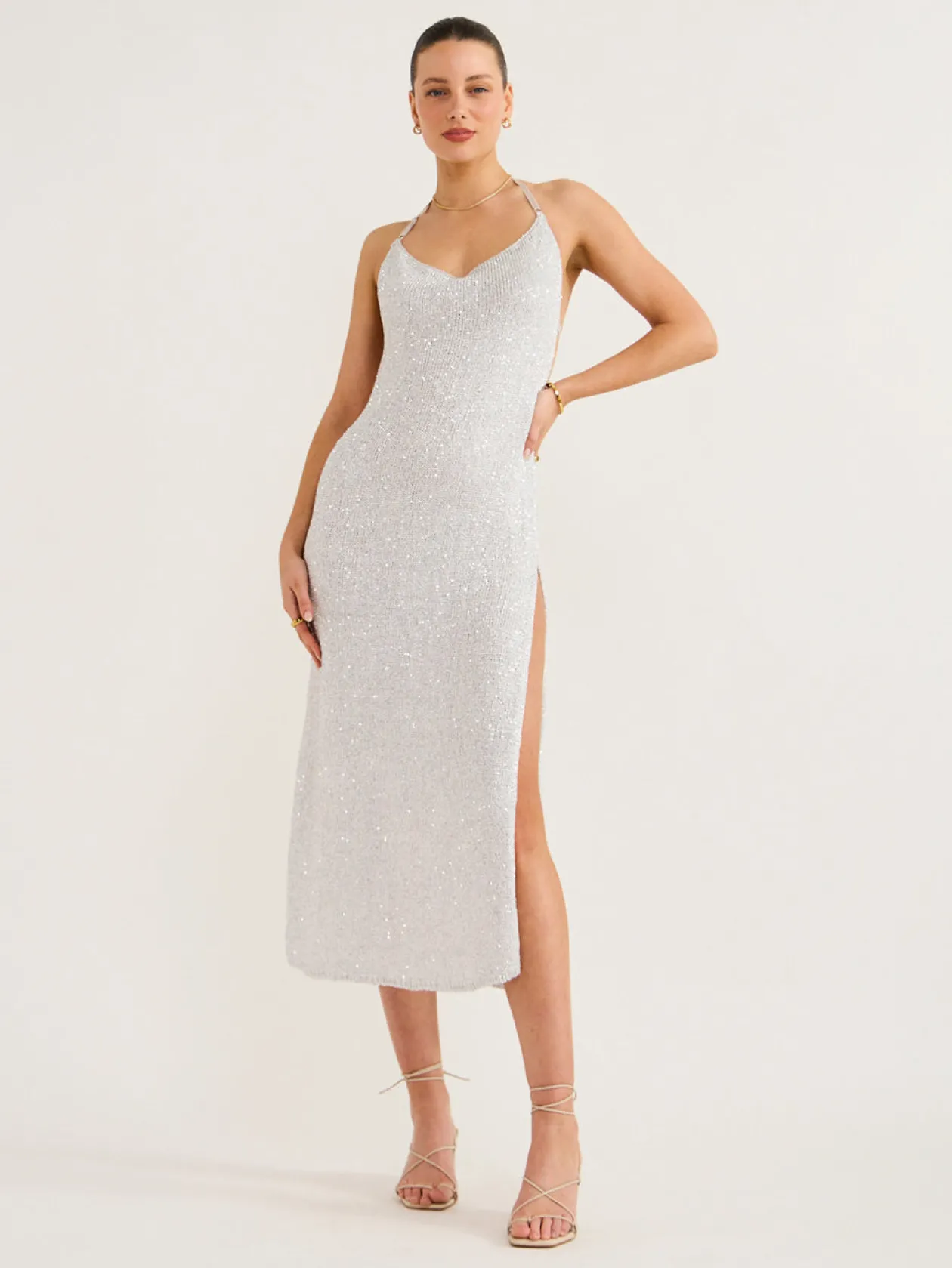 Discount Sadie Split Knit Midi Dress In Women Dresses