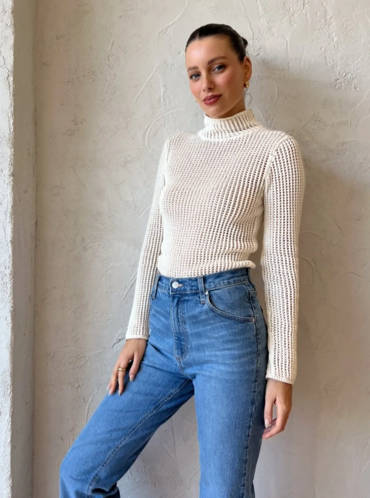 Outlet Salina Waffle Knit Top In Women Tops