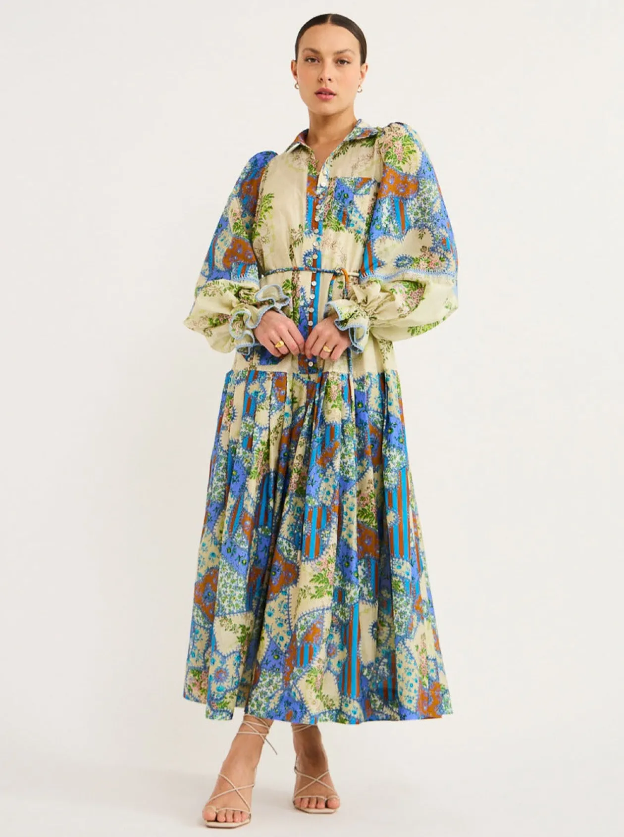 Store Skye Patchwork Shirtdress In Women Dresses