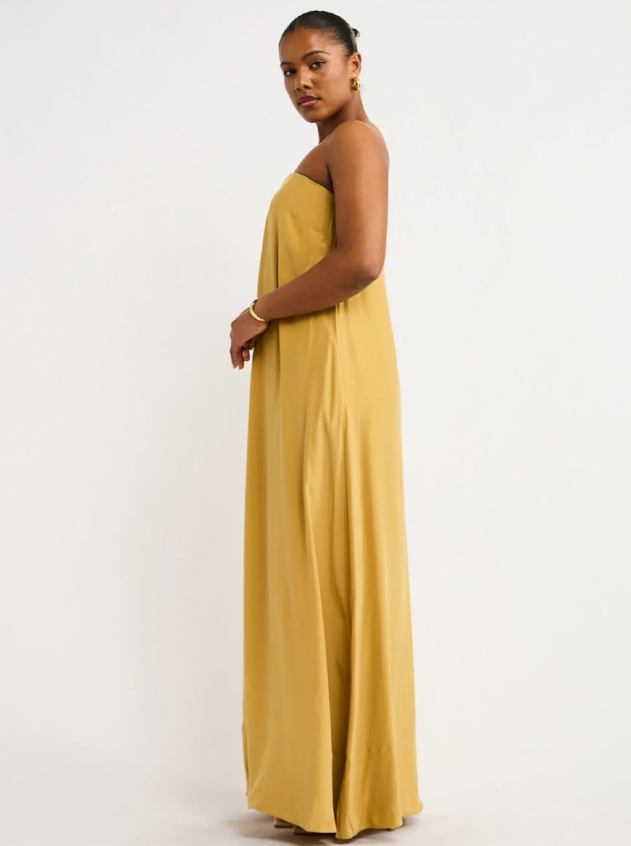 Fashion Strapless Gown In Women Dresses