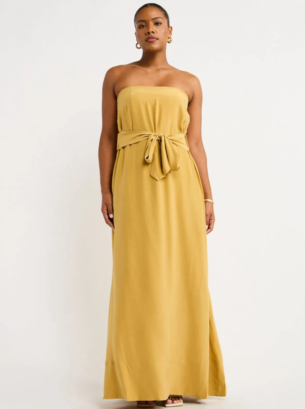 Fashion Strapless Gown In Women Dresses