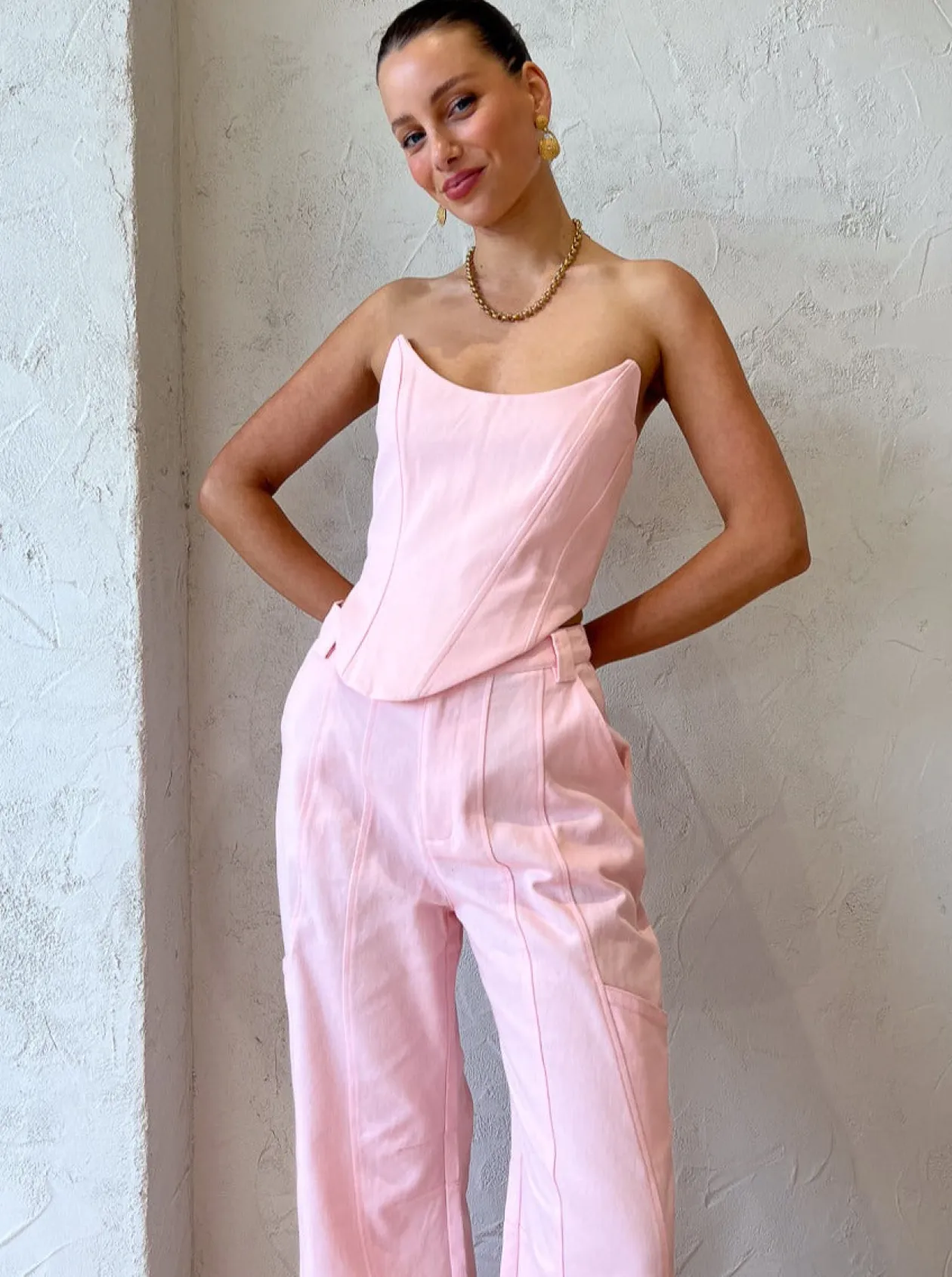 Cheap Sully Corset Top In Women Tops