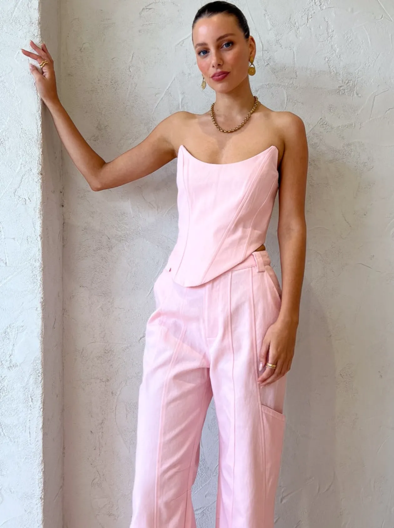Cheap Sully Corset Top In Women Tops