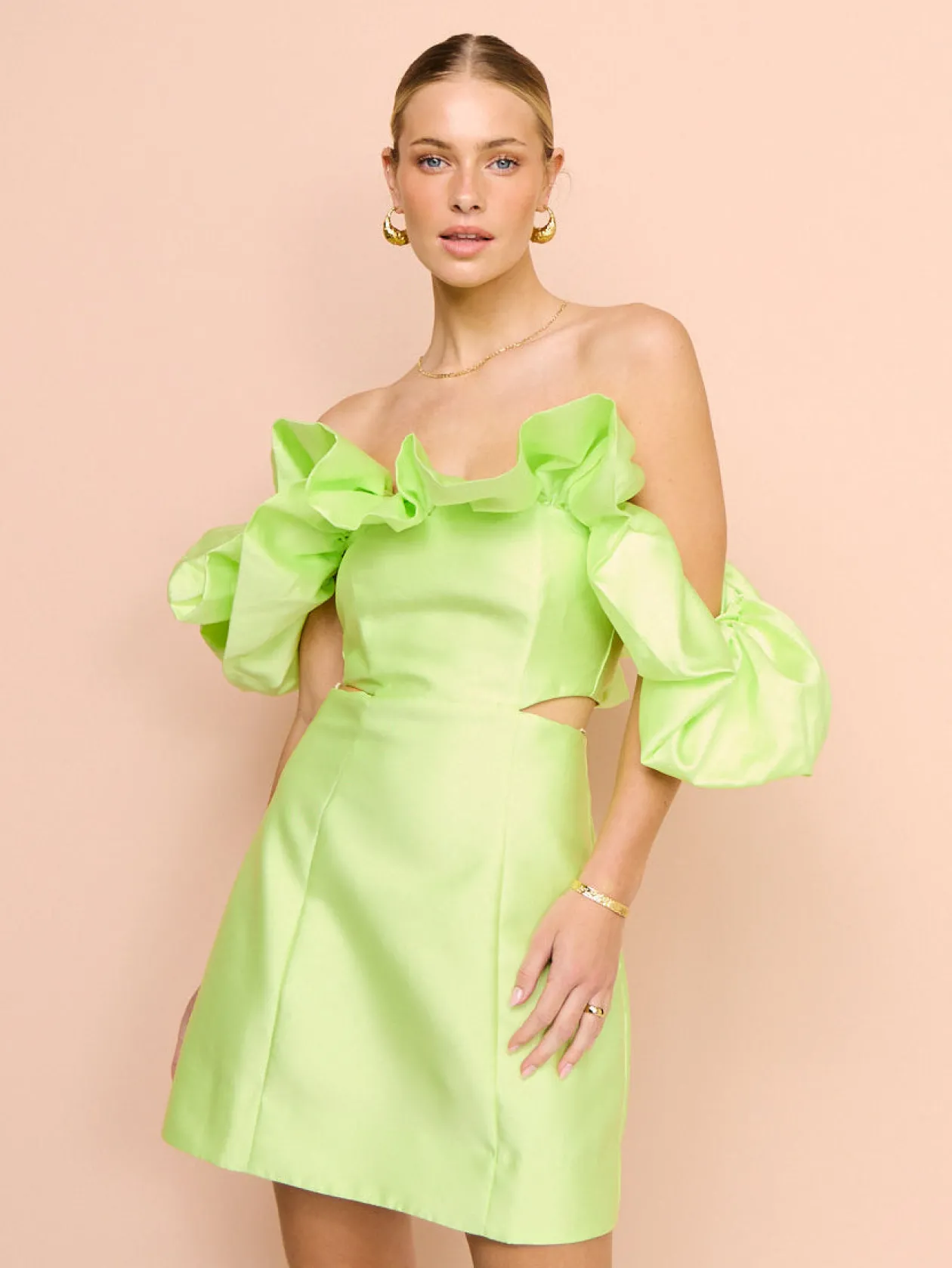 Outlet Suzi Off Shoulder Mini Dress In Women Dresses