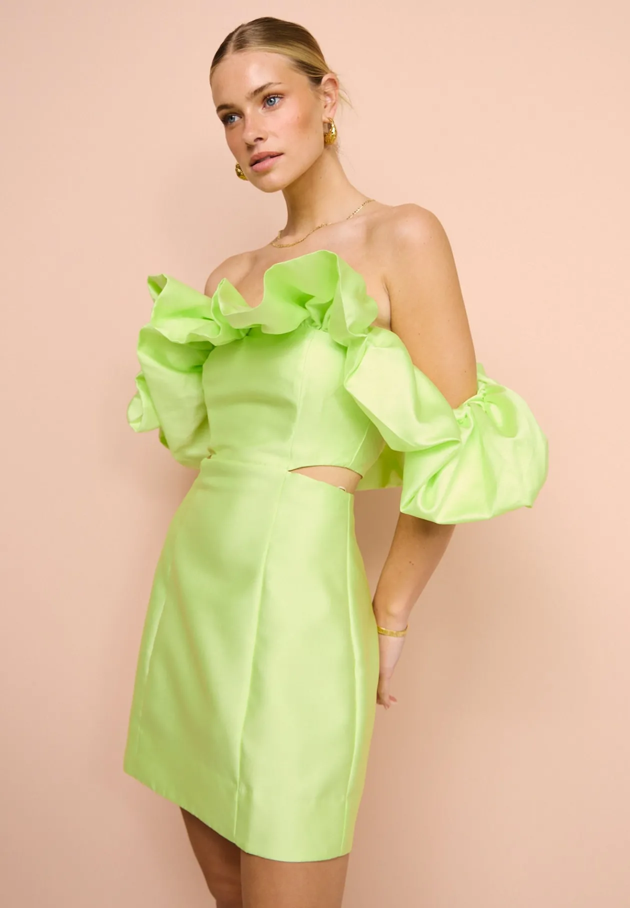 Outlet Suzi Off Shoulder Mini Dress In Women Dresses
