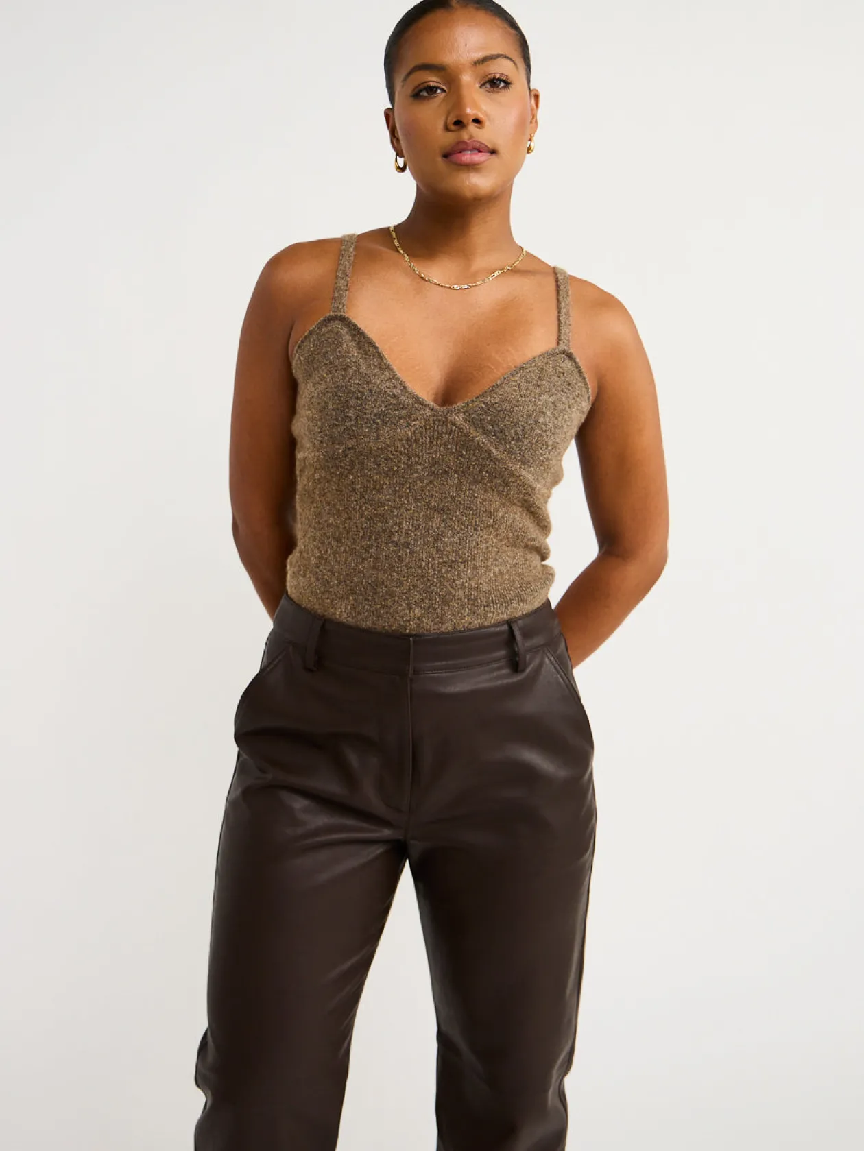 Hot The Agnes Knitted Tank In Women Tops